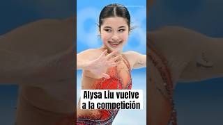 Alysa Liu regresa a la competición usfigureskating alysaliu patinajeartistico figureskating [upl. by Leif]