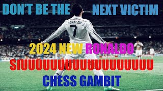 ronaldo siuuuu chess gambit  italian gambitdeutz gambitItaliangiuoco piano Italian opening [upl. by Adnouqal]