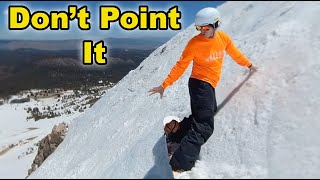 Tips and Tricks for Snowboarding Steep Terrain [upl. by Chloette637]