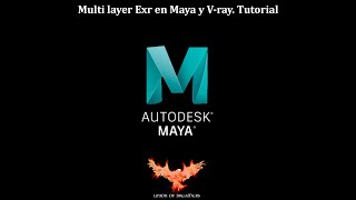 Multi Layer EXR en Maya y Vray Tutorial Español [upl. by Schoenberg548]