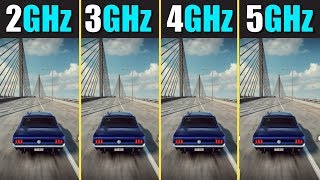 CPU Clock Speed Comparison 2GHz vs 3GHz vs 4GHz vs 5GHz [upl. by Atiuqihs]