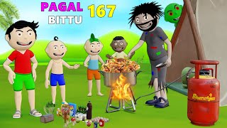 Pagal Bittu Sittu 167  Picnic Mein Bhoot  Picnic Wala Cartoon  Pagal Beta  Desi Comedy Video [upl. by Higginbotham282]