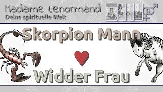 Skorpion Mann amp Widder Frau Liebe und Partnerschaft [upl. by Romonda632]