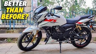 2023 TVS Apache RTR 180 2V With Riding Modes Ride Review  Better Than Before [upl. by Cody]