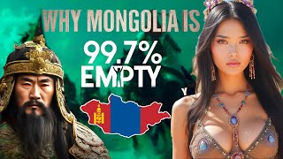 Why Mongolia Remains 997 Empty  Why Is Mongolia Colder Than Russia [upl. by Anis]