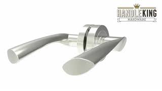 Chrome Door Handles on Rose with Duo Finish  Handle King [upl. by Quick]