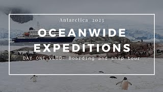 Oceanwide Expeditions Day one Antarctica Antarctica Basecamp 2023 [upl. by Nosrak]