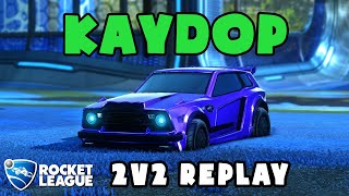 Kaydop Ranked 2v2 POV 123  Kaydop amp Extra VS Alpha54 amp MayKo  Rocket League Replays [upl. by Eiahpets]