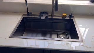 Open kitchen design in Pakistan 2024  Kitchen Sink cutting kitchen stove cutting [upl. by Herwin892]