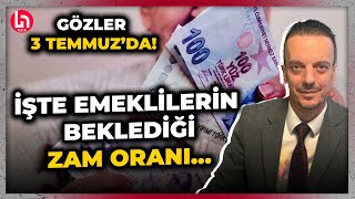 Temmuzda emekli ve memur zammı ne kadar olacak SGK Uzmanı Emin Yılmaz tek tek hesapladı [upl. by Trinidad]