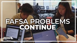 College students across metro area feel impact of poor FAFSA launch [upl. by Derreg340]