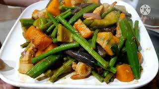 HOW TO COOK VEGETABLES WITH PORK [upl. by Borrell]