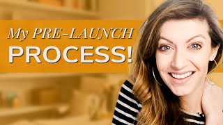 Prelaunch Marketing Strategies  Everything You Need To Launch A Digital Product [upl. by Aivitnahs]