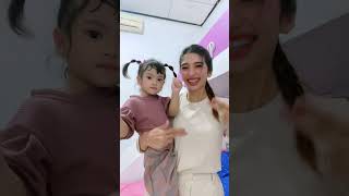 ADEK DARLEEN BELAJAR IKUT PUASA😱 trending shortvideo shortviral [upl. by Hajan]