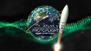 Oct 6 LIVE Broadcast Atlas V Project Kuiper Protoflight [upl. by Hesta233]