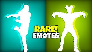 Fortnite TOP 50 RARE EMOTES in February 2024 [upl. by Lizned]