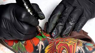 Full Sleeve Japanese Tattoo Time Lapse [upl. by Ramal]