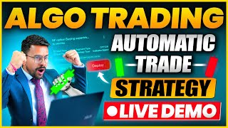 Algo Trading Live Demo  Algorooms software India  Trading For Beginners  Share Market Basics [upl. by Aneryc132]