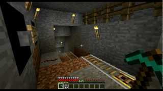 Minecraft Tripwire Minecart Trap [upl. by Arakawa]