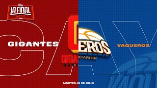 Gigantes de Carolina vs Vaqueros de Bayamón  La Final Brava Juego 1 – 18723  BSN 2023 [upl. by Madda]