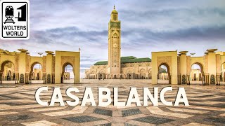 Maroc  La mosquée Hassan II à Casablanca [upl. by Wind612]