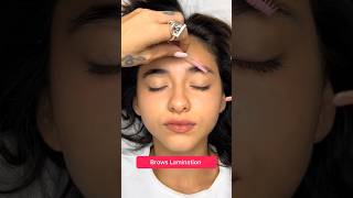 Brows Lamination in seconds 2 ytshortsuk youtubeshorts youtube [upl. by Yrellam]