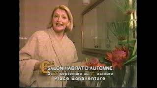 Salon Habitat Automne  Louise Deschatelets  2000  Publicité [upl. by Pickering]