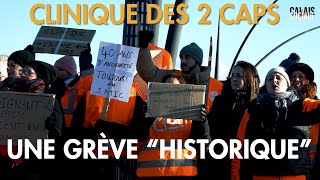 Grève quotHISTORIQUEquot à la clinique des deux caps [upl. by Ahsenahs231]