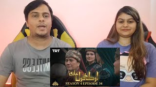 Ertugrul Ghazi Urdu  Episode 34  Season 4 [upl. by Etteiluj]