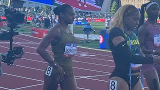 Women’s 200m Semifinal Heat 1 2024 US Olympic Trials ShaCarri Richardson Jenna Prandini [upl. by England799]