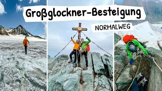 Grandiose Großglockner 3798m Besteigung über den Normalweg im Sommer [upl. by Ahtamas]