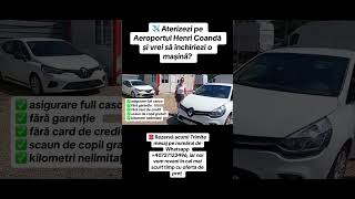 Închirieri Auto Aeroportul Otopeni București rentacar reels trending foryou shorts bucuresti [upl. by Htieh]