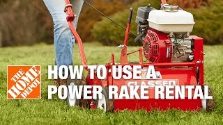 How to Use a Classen Power Rake Rental [upl. by Hama141]