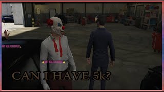 Chatterbox asks Murphy for money  Murphy soon asking April  GTA V RP NoPixel 40 [upl. by Seira]