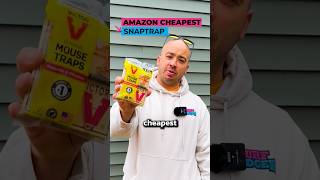 Amazon’s CHEAPEST MouseTrap 🐭 Amazon snaptrap bait pestcontrol [upl. by Dotty366]