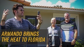 Armando Montelongo  Tours Students’ Flipped House in Ft Lauderdale [upl. by Namrehs]