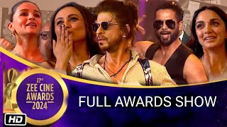 Zee Cine Awards 2024 Full Show  Winner List and Details  Shahrukh  Salman Khan Alia [upl. by Remde]