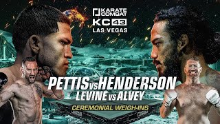 KARATE COMBAT 43  Full Event Replay  Pettis vs Bendo  Levine vs Alvey [upl. by Dyana]