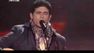 X Factor 2008  Live show E11  Nikolas Metaxas  The Blowers Daughter [upl. by Annaoy796]