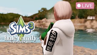 probably making my sims lose the plot・the sims 3 hale family livestream 27 [upl. by Bounds66]