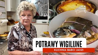 Mama szykuje tradycyjne Polskie potrawy Wigilijne Kuchnia babci Jadzi Elena i Waldek [upl. by Tempa]