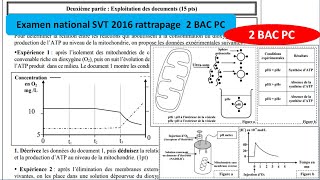 Examen national svt 2 bac pc biof rattrapage 2016 شرح بالداريجة [upl. by Minetta642]