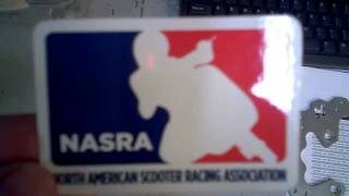 NASRA North American Scooter Racing Association [upl. by Ymassej]