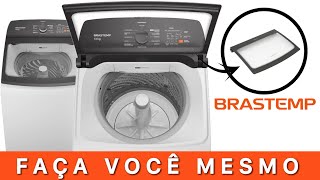 Como remover a TAMPA da MÁQUINA BRASTEMP BWK12 façavocêmesmo [upl. by Apur]