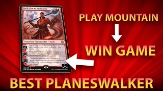 The best planeswalker is NOT who you think you NEED this ultimate in your life MTG ARENA Brawl [upl. by Hasin]