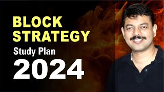 Block Strategy Study Plan for JEE amp NEET 2024 [upl. by Oirram]