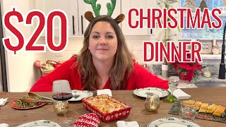 How to Create a Festive Dollar Tree Christmas Dinner [upl. by Sutsuj]