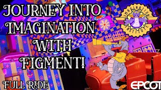 EPCOT 2024 Journey Into Imagination With Figment FULL RIDE POV [upl. by Rhee]