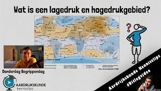 Wat is een hogedruk en lagedrukgebied donderdagbegrippendag [upl. by Dusty]