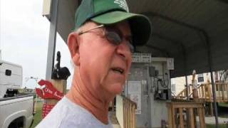 Sonny Meaux at Meauxs Seafood in Holly Beach a year after Hurricane Ike [upl. by Panta956]